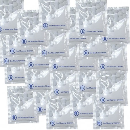 SCHOONMAAK KIT VOOR IJSBLOKJESMACHINES (PACK 24 ZAKJES) TE-ICECLEANER
