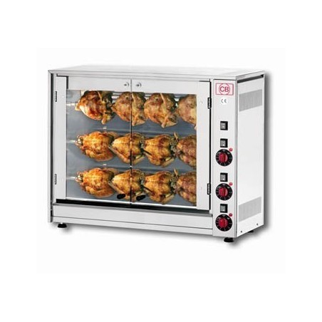 ELECTRISCH KIPPENSPIT, 3 SPITTEN, MAX 12 KIPPEN ROTE12P CB ITALY