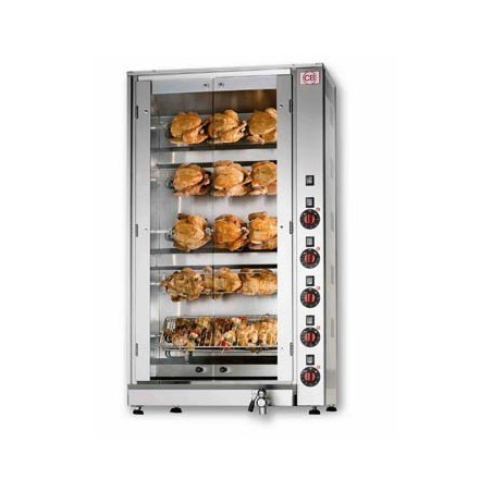 ELECTRISCH KIPPENSPIT, 5 SPITTEN, MAX 15 KIPPEN ROTE15P CB ITALY