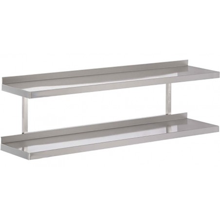 VASTE WANDREK 2 NIVEAU'S - L 1600 MM JEMP2-16040 MICALINOX