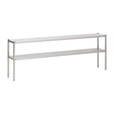 ETAGERE CHEF 2 NIVEAUX, L 1200 MM JEC2-12040 MICALINOX