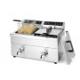 FRITEUSE A INDUCTION A POSER 2 x 8 L AVEC ROBINET REFEB16VLUX-IND
