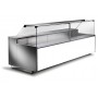 COMPTOIR VITRINE REFRIGERE VENTLE (P 900 MM), VITRES DROITES, L 2960 MM FM0830VD TECNODOM