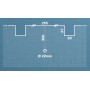 GROUPE FRIGORIFIQUE MONOBLOC POSITIF, MAX 8 M³ FACR034 SICAF