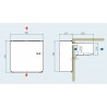 GROUPE FRIGORIFIQUE MONOBLOC POSITIF, MAX 14,9 M³ FACR100 SICAF