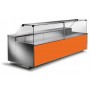 COMPTOIR VITRINE REFRIGERE VENTILE (P 900 MM), VITRES DROITES, L 2480 MM FM0825VD TECNODOM