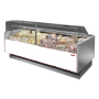 GEVENTILEERDE GEKOELDE TOONBANK (D 895 MM), RECHTE RUITEN, L 2480 MM FMR0825VD TECNODOM