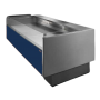 GEVENTILEERDE GEKOELDE TOONBANK (D 1175 MM), ZELFBEDIENING, L 2480 MM FMR1025VS TECNODOM