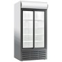 FRIGO DRANKENVITRINE BEGLAASD, 2 SCHUIFDEUREN, MET RECLAME BANNER, 852 L FTG072CC COLD ERA TURKEY