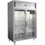 KOELKAST, 2 GLASDEUREN, GN 2/1, 1325 L FCHP1300TNV FORCAR