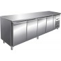 FRIGO TABLE NEGATIF - 4 PORTES - PROFONDEUR 700 MM FCHP74BT FORCAR