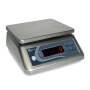 BALANCE ETANCHE JUSQU'A 15 KG EN ACIER INOXYDABLE, DIVISION PAR 1 GRAMMES ISS015 BAXTRAN