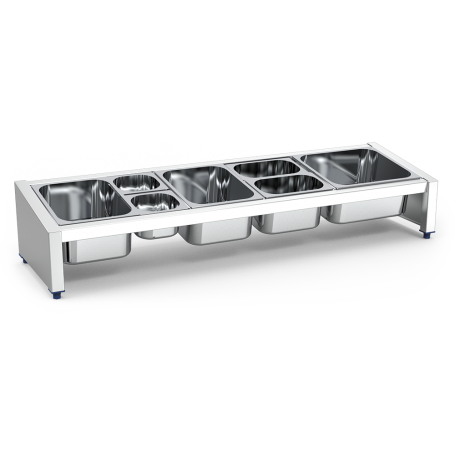 ETAGERE A EPICES, 7 x GN 1/3, L 1390 MM JEE139 FRICOSMOS