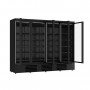 FRIGO MURAL AVEC PORTES VITREES BATTANTES, 2165 L LSBS2000NTN COMBISTEEL