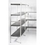 RAYONNAGE 4 NIVEAUX POUR CHAMBRE FROIDE, L 2062 x P 365 MM MODULE 16 "E+E" SOMAFRAC