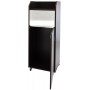 POUBELLE EN BOIS POUR RESTAURATION RAPIDE 80 L - WENGE UI9-JACKY-WENGE FLEXMOB