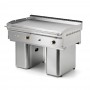 GAS TEPPANYAKI, 2 BRANDERS, L 1205 MM YFL-1207 MAINHO