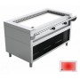 TEPPANYAKI GAZ, 2 BRULEURS, L 1440 MM YG-2 UNNINOX