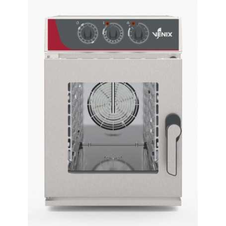 ELECTRISCHE COMBI OVEN - 6 X GN 1/1 - MECANISCHE BEDIENING WR06M VENIX
