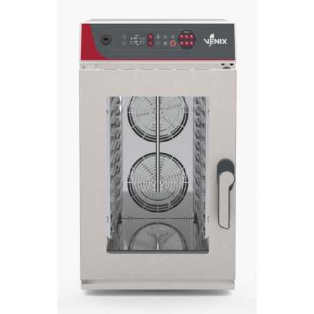 FOUR COMBI ELECTRIQUE - 10 X GN 1/1 - COMMANDES DIGITALES WR10DC VENIX